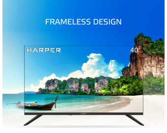 Телевизор Harper 40F720T черный