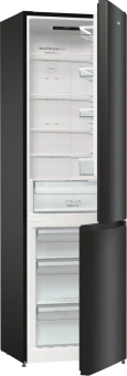 Холодильник Gorenje NRK6202EBXL4  черный мат.