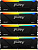 Память DDR4 4x8GB 3200MHz Kingston KF432C16BB2AK4/32 Fury Beast RGB RTL Gaming PC4-25600 CL16 DIMM 288-pin 1.35В dual rank с радиатором Ret