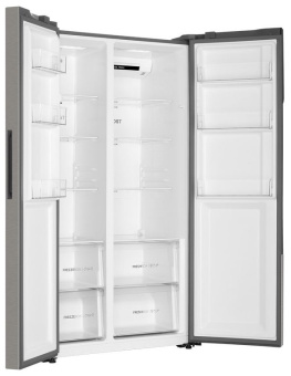 Холодильник Haier HRF-535DM7RU серебристый 