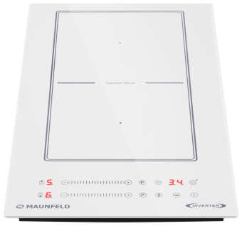 Индукционная варочная панель Maunfeld CVI292S2BWH Inverter белый