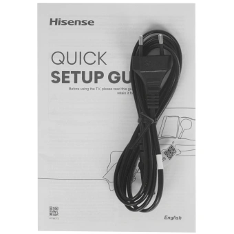 Телевизор HISENSE 50E7S PRO SMART TV черный