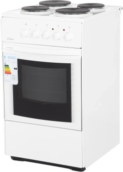 Плита Электрическая Flama AE 1403 W белый эмаль