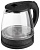 Чайник электрический Homestar HS-1053 1.2л 1500Вт черный