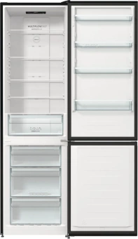 Холодильник Gorenje NRK6202EBXL4  черный мат.