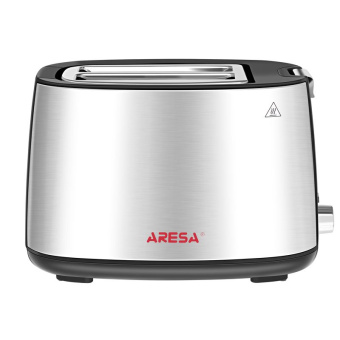 Тостер Aresa AR-3006 750Вт черный/серебристый