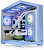Корпус Thermaltake View 380 TG ARGB синий без БП ATX 6x120mm 2x140mm 1x200mm 2xUSB3.0 audio bott PSU