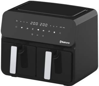 SAKURA SA-7687BK 2 чаши по 5л