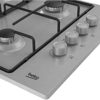 Встраиваемая газовая варочная панель Beko HIGG 641C3 SX