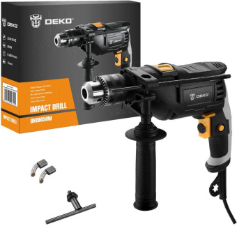 Дрель ударная Deko DKID850W 850Вт ключевой реверс (063-4155)