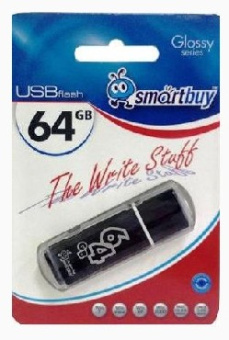 SMARTBUY 64GB GLOSSY SERIES BLACK