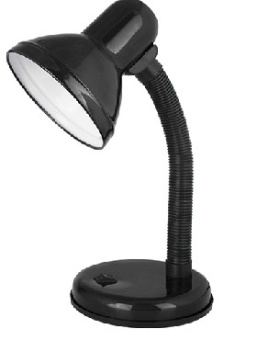 ULTRAFLASH UF-301 С02 черный (Светильник настольный,230V 60W)