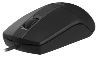 Мышь A4Tech OP-330 черный оптическая (1000dpi) USB (3but)