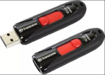 TRANSCEND 16GB JF590 черный