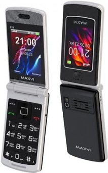 Мобильный телефон Maxvi E28 Black черный