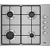 Встраиваемая газовая варочная панель Beko HIGG 641C3 SX