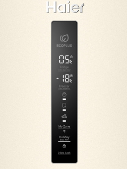 Холодильник Haier C4F640CCGU1 бежевый