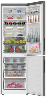 Холодильник Haier C2F636CFRGU1 серебристый