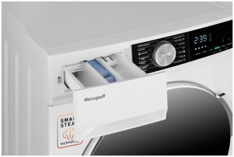 Стиральная машина Weissgauff WM 47147 DC Inverter Steam белый
