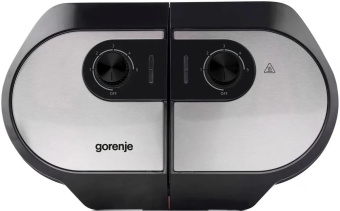 Электровафельница Gorenje WM1400SB 1400Вт серый/черный