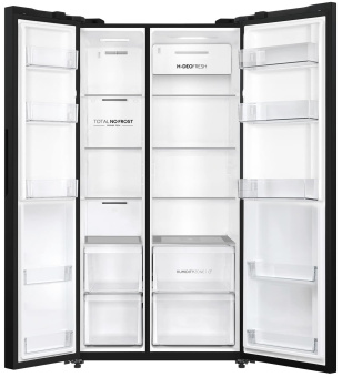 Холодильник Haier HRF-600DM7RU серебристый 