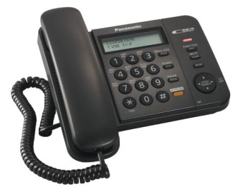 Телефоны проводные PANASONIC KX-TS2358RUB