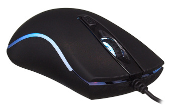 Мышь Оклик 704G TOKUGAWA черный оптическая (1600dpi) USB (4but)