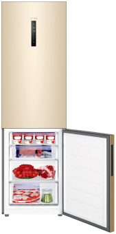 Холодильник Haier C4F640CGGU1 золотистый 