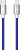 AKSBERRY (6900327680012) X165 Liquid silicone Type-C -Lightning, синий