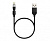 MAXVI MCm-02L черный , USB-A - Lightning, 2A, магнитный разъем, LED