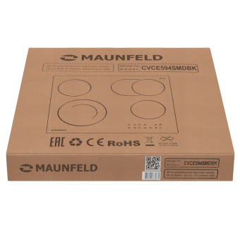 Электрическая варочная панель Maunfeld CVCE594SMDBK черный