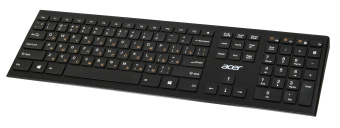 Клавиатура Acer OKR010 черный USB беспроводная slim Multimedia