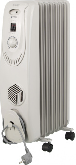 Радиатор масляный Vitek VT-1704 1500Вт белый