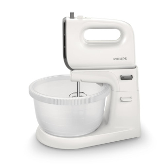 Миксер стационарный Philips HR3745 450Вт белый/серый