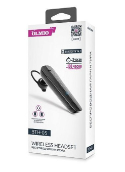 OLMIO BTH-05 черный (39340)
