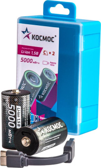КОСМОС KOCR14Li5000mWh2B черный