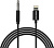 MORE CHOICE (4610196409837) UK28i AUX 3.5mm Lightning 8-pin 1м Black