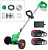 ZITREK GreenCut 20 Pro (20В, Li-ion аккумулятор 2шт, колеса) 082-2005