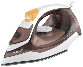 Утюг Scarlett SC-SI30K47 2200Вт коричневый/белый