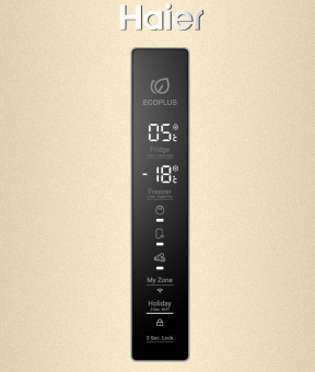 Холодильник Haier C4F640CGGU1 золотистый 