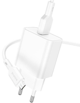 BOROFONE (6974443388558) BA72A Spring 1USB QC3.0 - белый