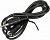 Кабель аудио Ningbo JAAC003-1 Jack 3.5 (m)/Jack 3.5 (f) 1м. черный
