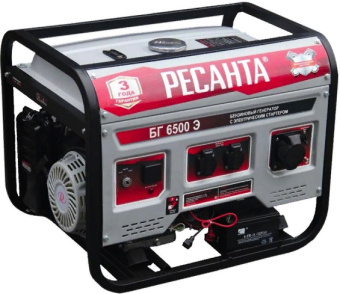 Генератор Ресанта БГ 6500 Э 5.5кВт