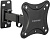 Кронштейн для телевизора Kromax CORBEL-2 черный 10"-32" макс.25кг