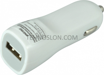 Автозарядка SMARTBUY SBP-1502 NITRO АЗУ 1А/1USB белое