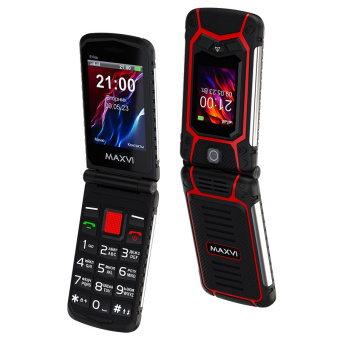 Мобильный телефон Maxvi E10ds красный