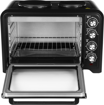 Мини-печь Hyundai MIO-HY098 42л. 1600Вт черный