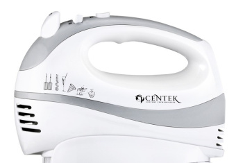 Миксер Centek CT 1107 бел/сталь