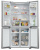 Холодильник Haier HTF-425DM7RU серебристый 