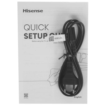 Телевизор HISENSE 55E7S PRO RU черный